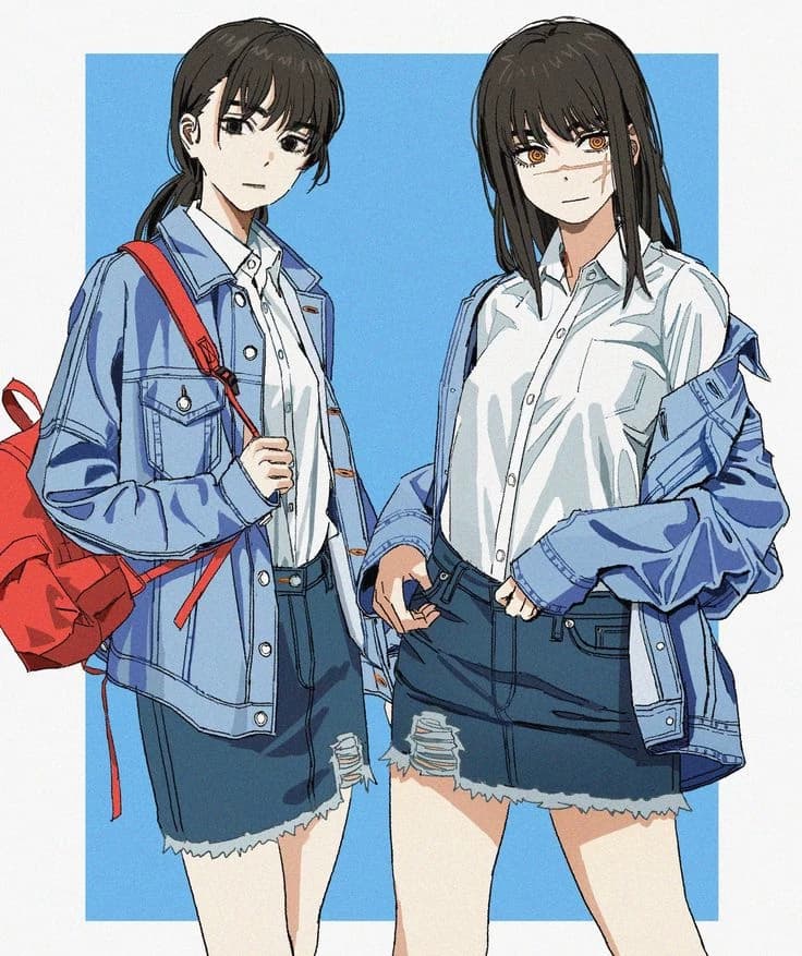 Asa and Yoru mitaka twin sisters thumbnail
