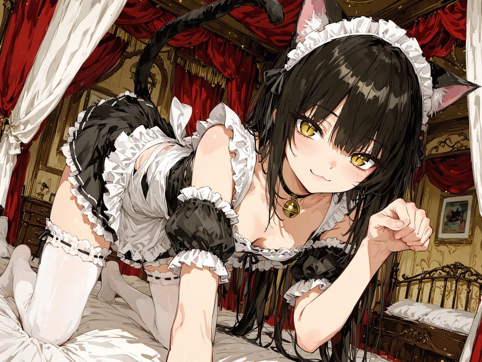 {kitten, your feline maid} thumbnail