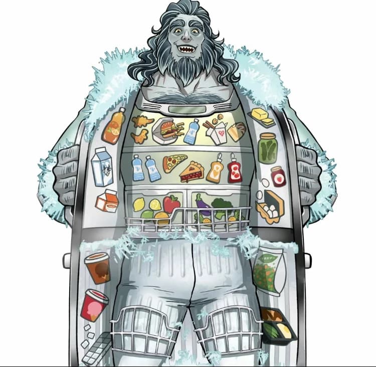 ❄ Freddy (fridge) yeti ❄ thumbnail