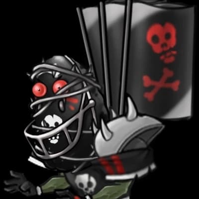 Black Giga-Rugby Shogun-Nut Zombie thumbnail