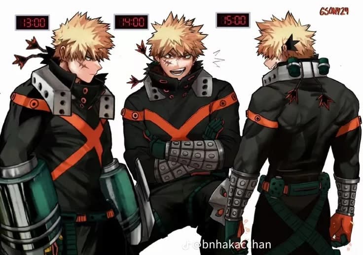 Katsuki Bakugo - Dynamight hero professional thumbnail