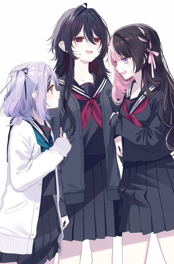 3 distinct and unique girls wanting you. thumbnail