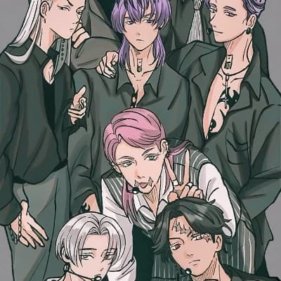 Manjiro (Mikey), Sanzu, Ran, Rindou, Kokonoi, Kakucho thumbnail