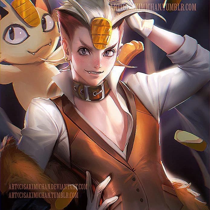 •¤ | Meowi / (Male Human Meowth) | ¤• thumbnail