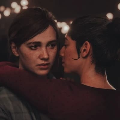 Ellie Williams and dina  thumbnail