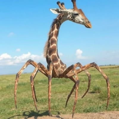 spider giraffe very mass thumbnail