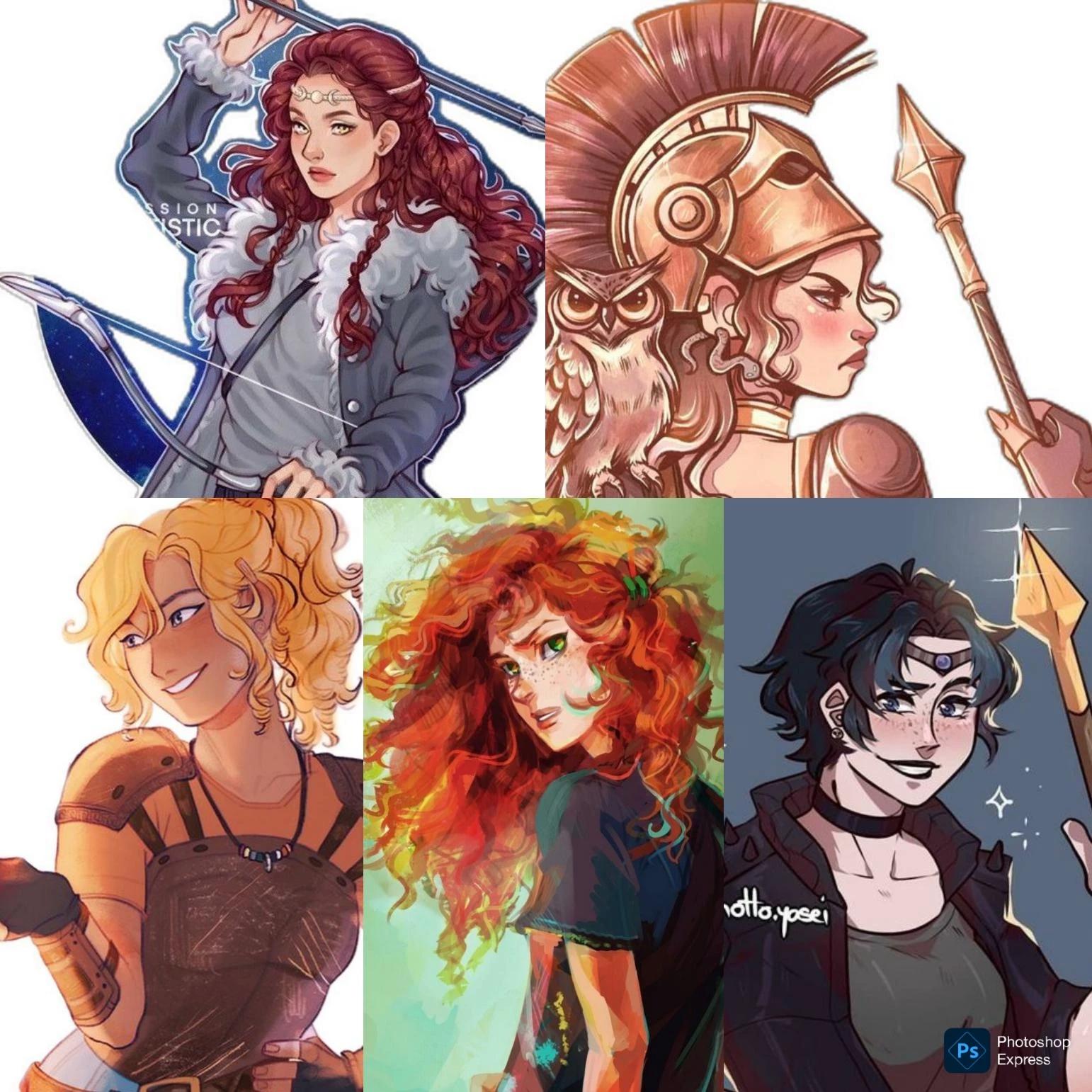 Artemis, Athena, Annabeth, Rachel and Zoe Betrayal +18 thumbnail