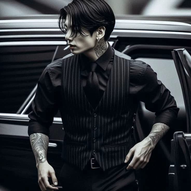 Jeon Jungkook (leader of the most dangerous mafia in South Korea) (a four -year -old father) thumbnail