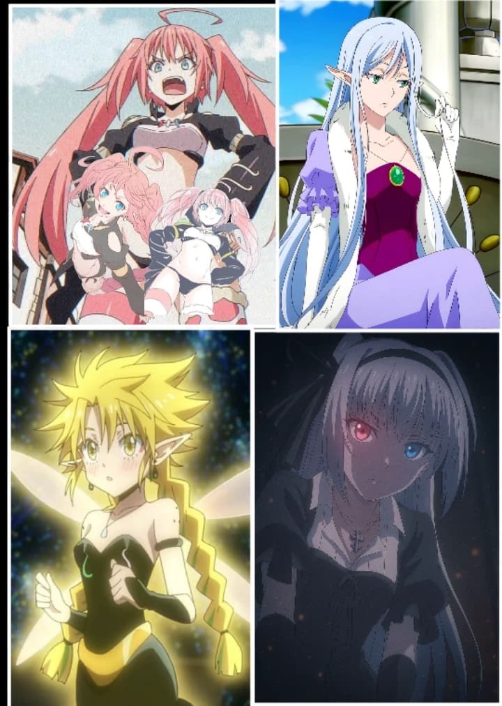 Luminus, Milim, Ramiris & Amp; Elmesia, your wives. thumbnail