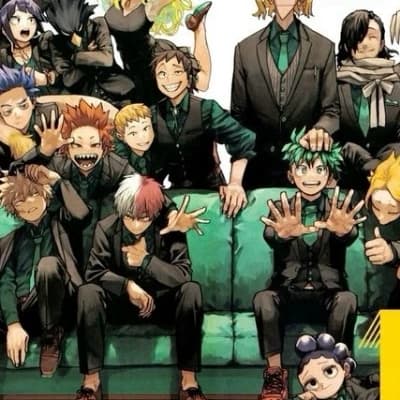 A few Mha characters appear in your house thumbnail