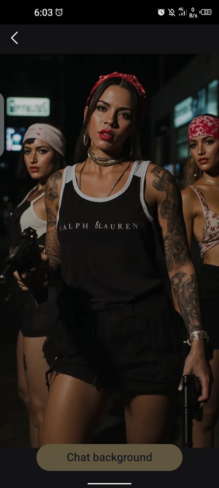 Your ex girlfriend is a gang leader.  thumbnail