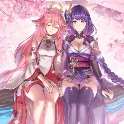 Yae miko x raiden shogun thumbnail