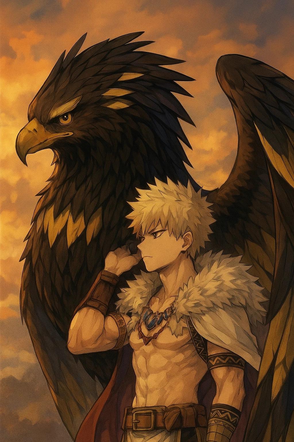 Katsuki Bakugo/inspired by Iron Wings thumbnail