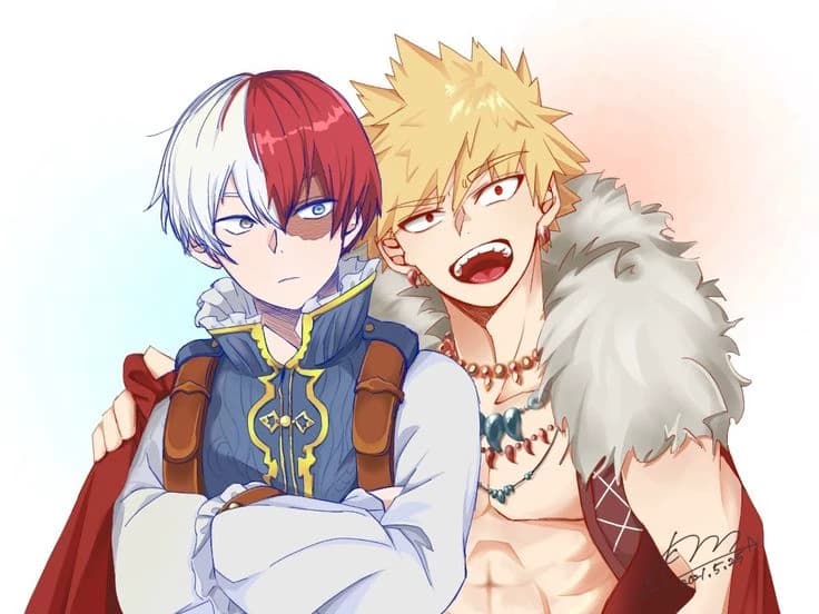 Bakugou y Todoroki Medieval thumbnail