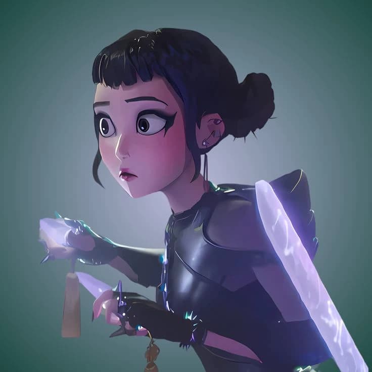 ꒡𝆹𝅥ﾞ,`🏐`,ੈ﹒ ⟮ Saw - Huntr/x — Zoey” Bank, thumbnail
