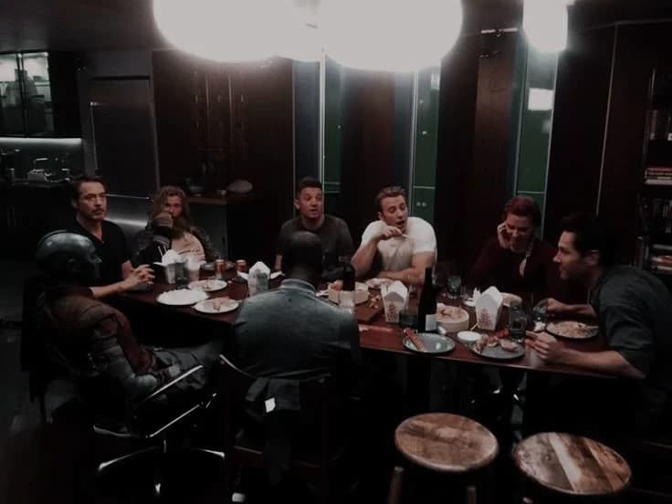 Avengers dirty talk around the campfire. thumbnail