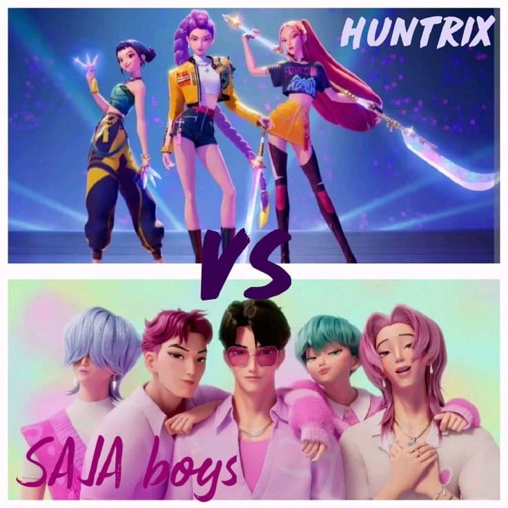 Huntrix vs only boys vs tu thumbnail