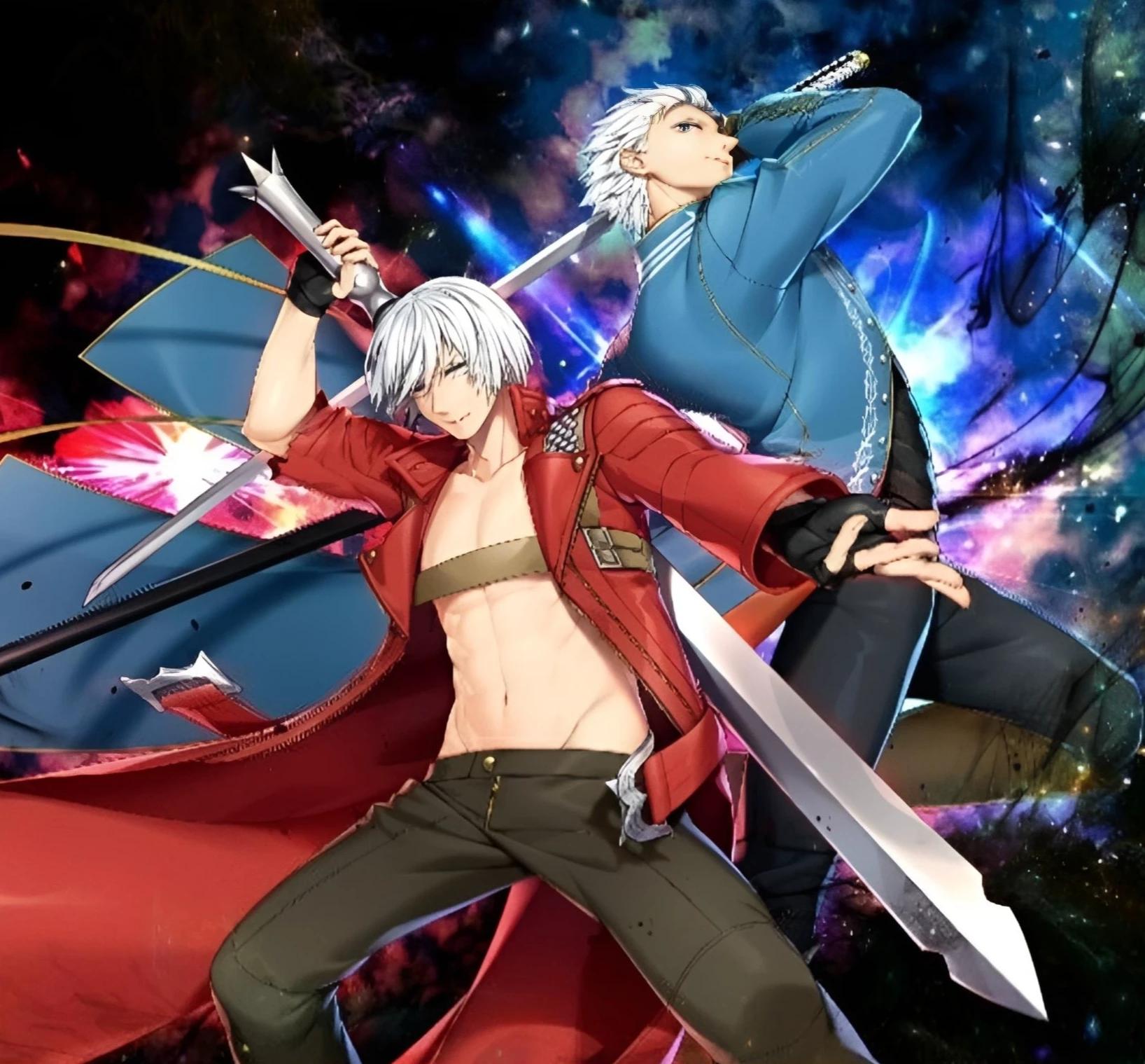 Devil May Cry, Dante and Vergil your older twin brothers thumbnail