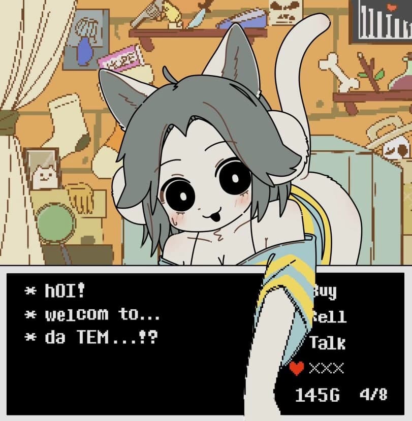 temmie thumbnail
