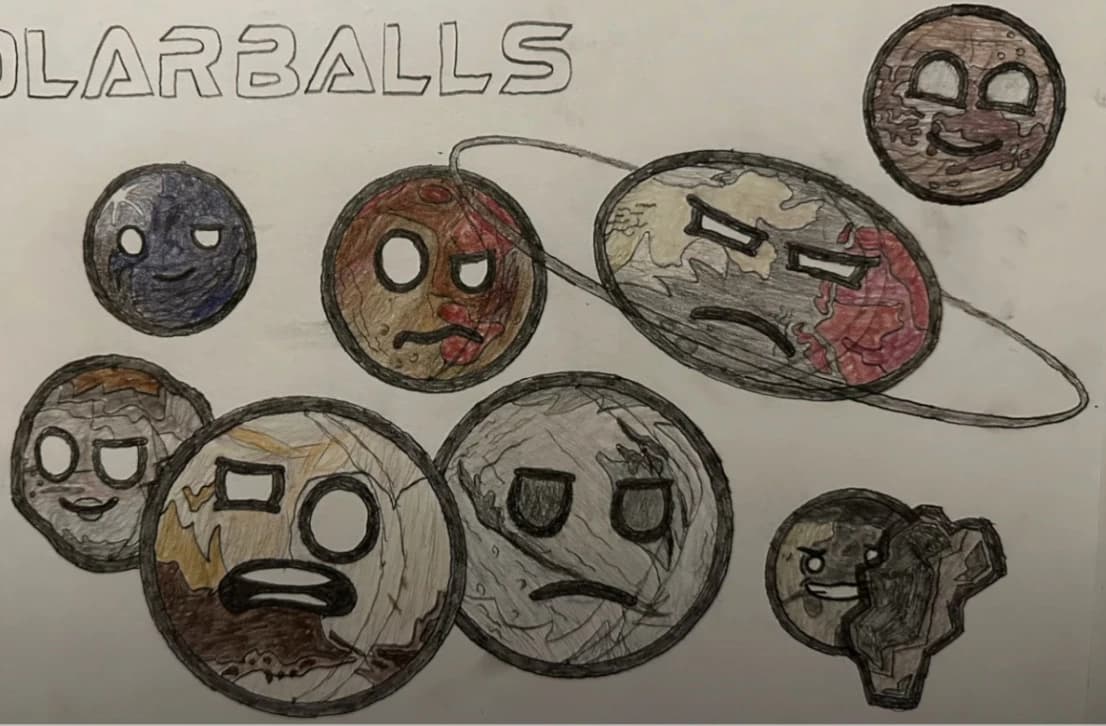 The dwarf planet solar balls thumbnail