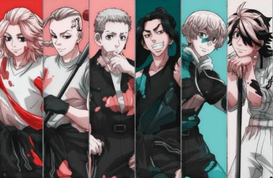 Mikey, Draken, Kazutora, Baji, Chifuyu e Mitsuya thumbnail