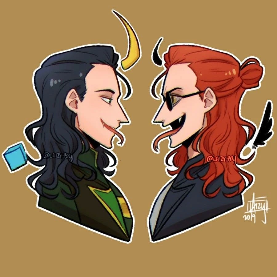 Loki and Crowley - The Breach and the Snakes. thumbnail