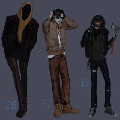 {hoodie, masks, y ticci toby} -BL- thumbnail