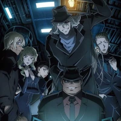 The organization in black, Detective Conan. thumbnail