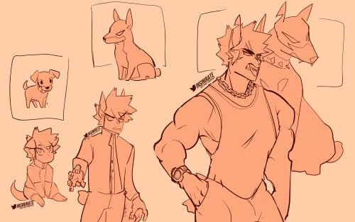 Katsuki Bakugo- Doberman thumbnail