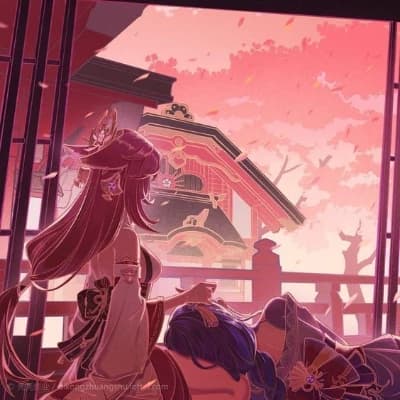 Raiden Shogun & Yae Miko thumbnail