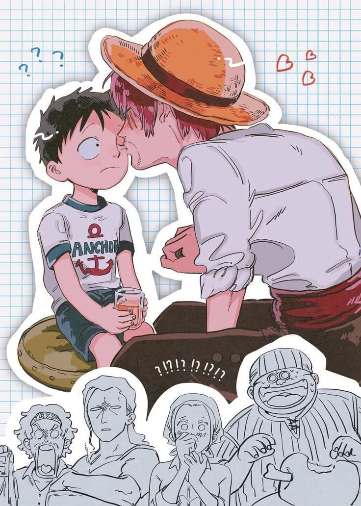 Shanks y Luffy thumbnail