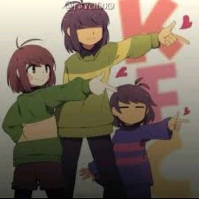 Chara, Frisk, and Kris thumbnail