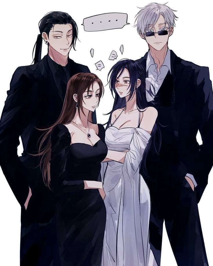 Utahime, Satoru,Geto y Shoko thumbnail
