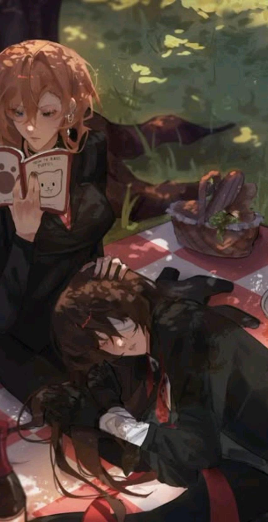 Dazai and Chuuya, companions of the port mafia. thumbnail