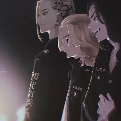 Mikey, Draken and Baji thumbnail
