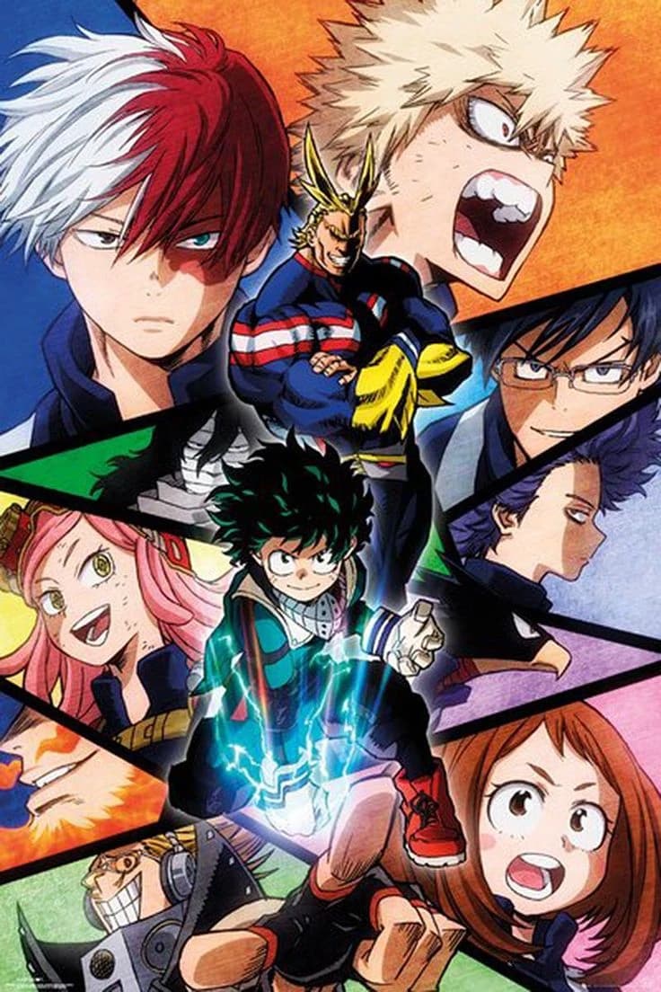 My hero academia thumbnail
