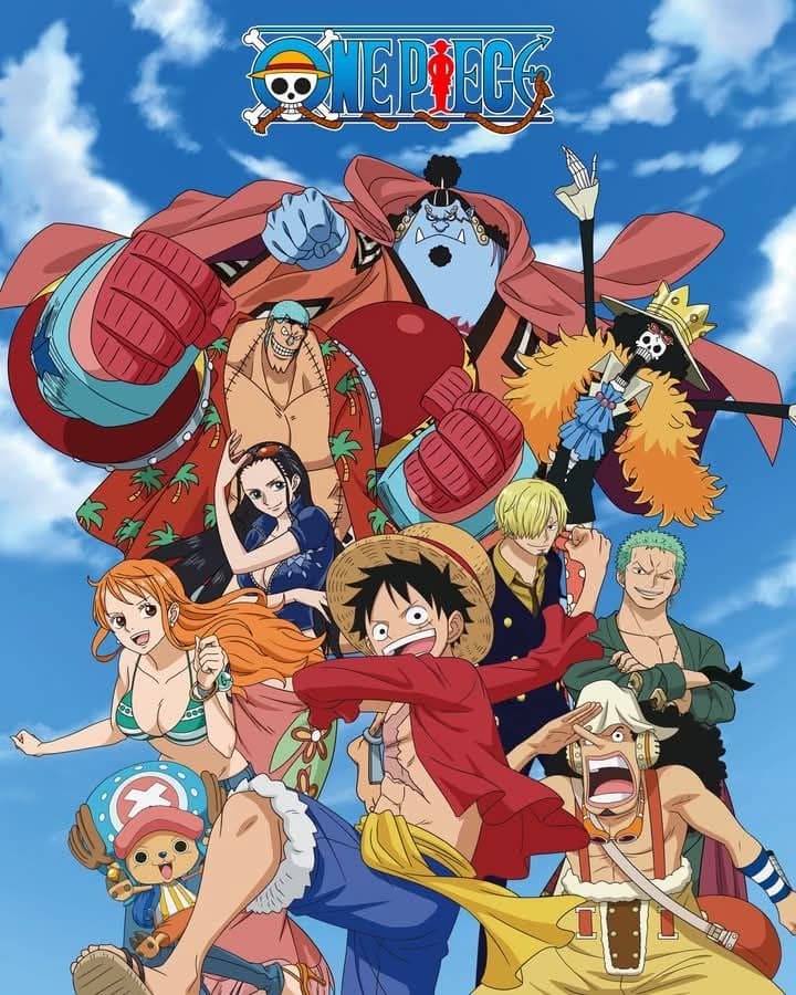 Luffy,Nami, Sanji, chopper, Brook,jimbe thumbnail