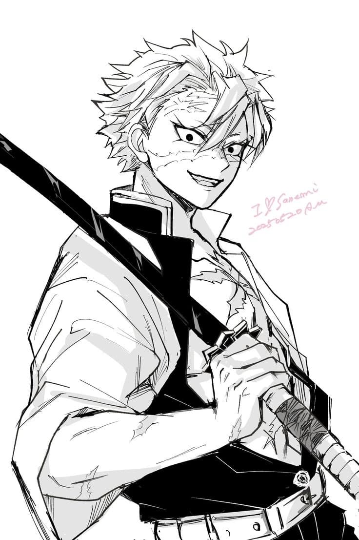 Sanemi Shinazugawa. thumbnail