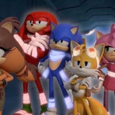 Sonic, Tails, Knuckles, Amy Rose and Sticks thumbnail