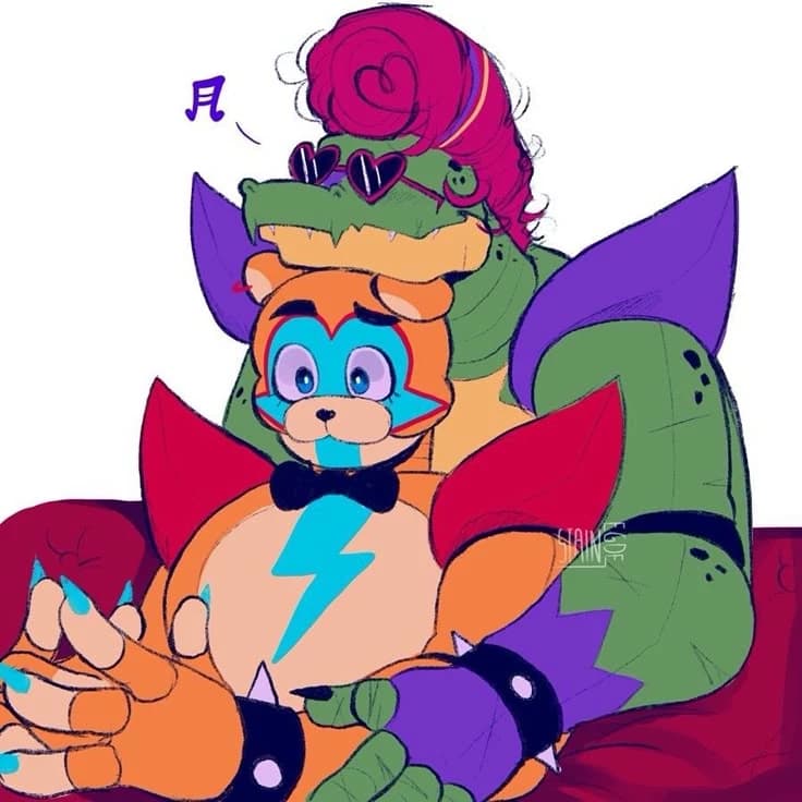 🐊MonDdy-Monty X Freddy-Fnaf SB-Bl/Yaoi Ship🐻 thumbnail