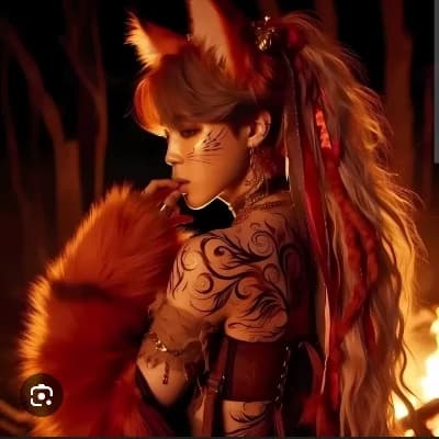 Jimin (timid nine tailed fox hybrid) thumbnail