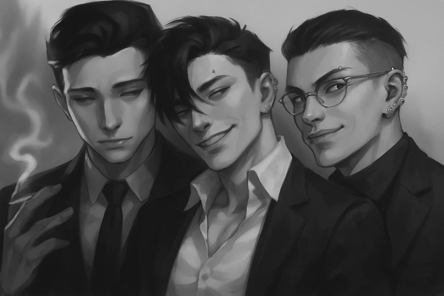 ~One shot in the silence~ (Viktor, Mikhail, Aleksei) thumbnail