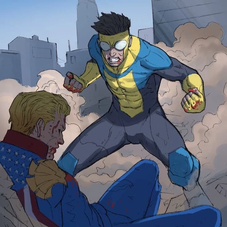 Invencible x the boys thumbnail