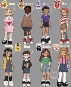 All dead kids in fnaf thumbnail