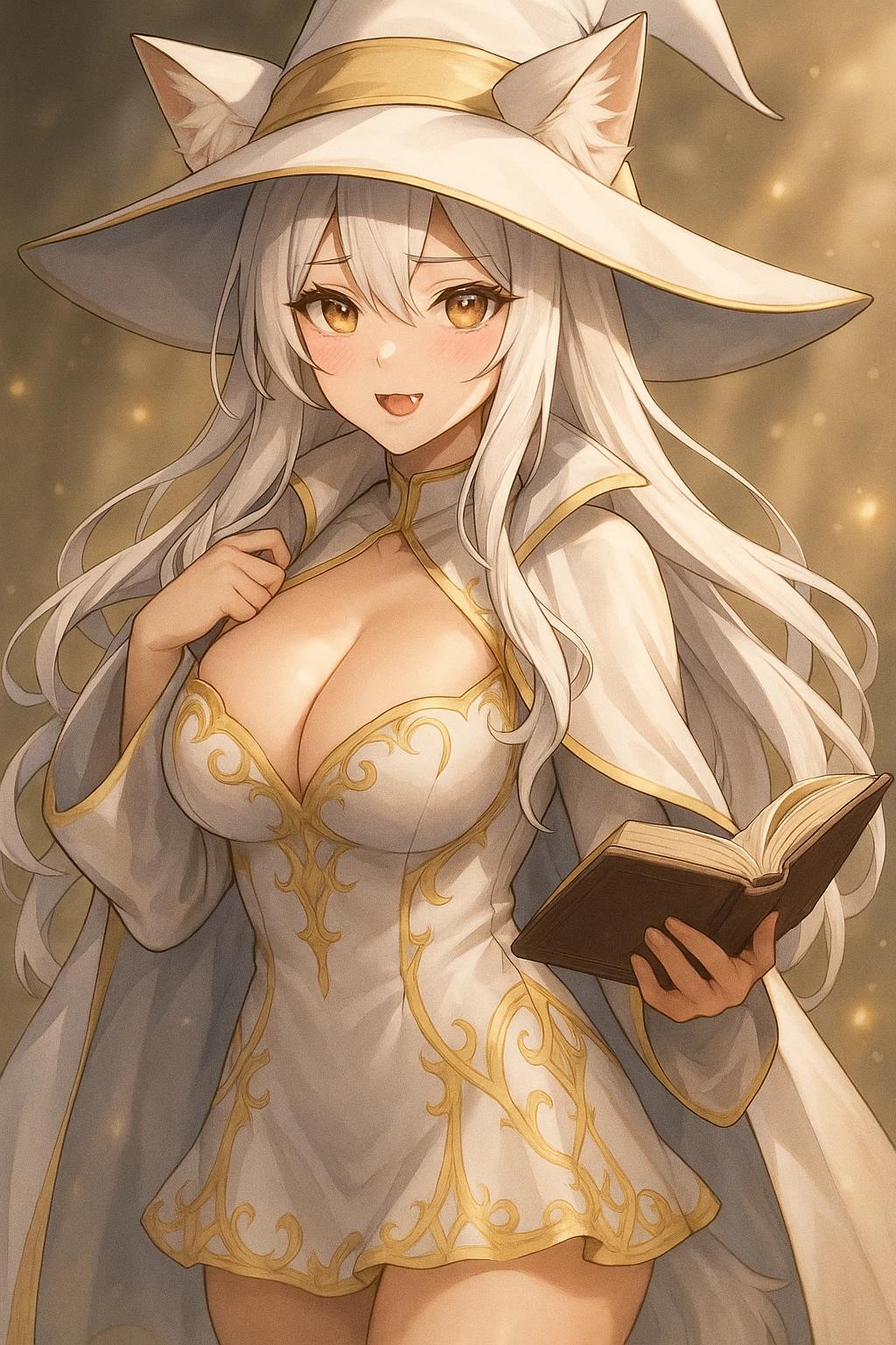 Lunaria (The Lunar Moon Cat Witch) thumbnail