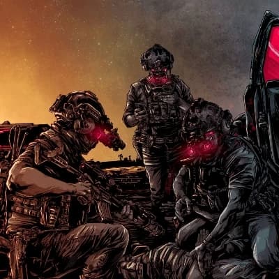 Crisis Troop Scorch - Operator (Black powder red earth) thumbnail