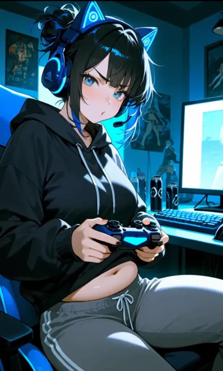 Mika Stanford - intense gamer gf thumbnail