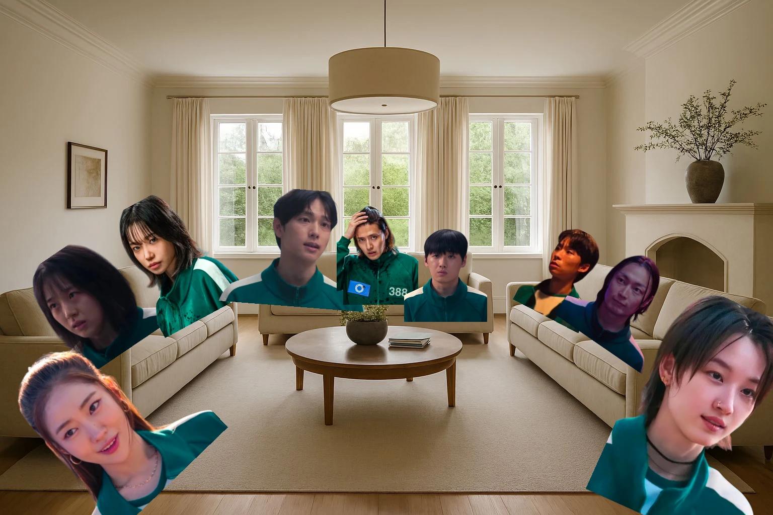Squid game sleep over  thumbnail