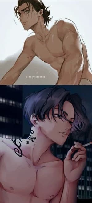 eren jaeger and manjiro sano thumbnail