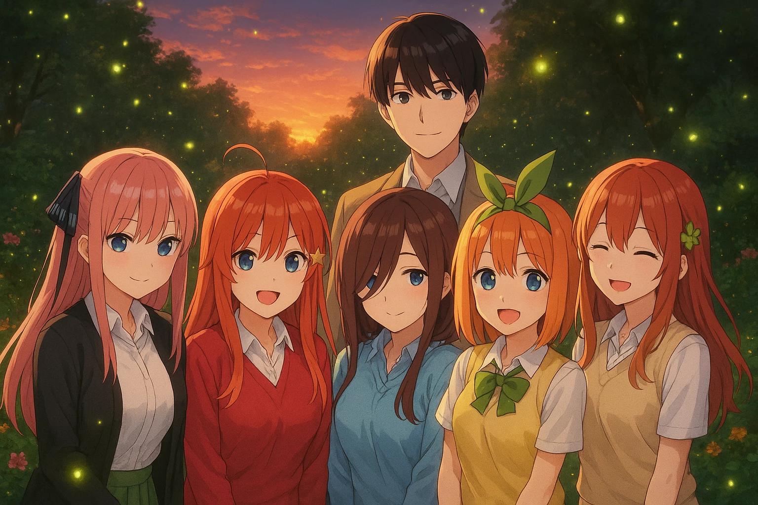 Summer night in the garden of the Nakanos thumbnail